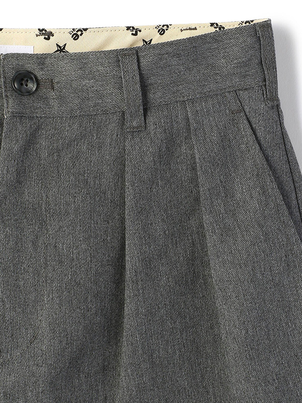 Schott ショット チノ ショーツ ダブルプリーツ T/C ショーツ 2タック タック ハーフパンツ ワーク ワイド 7825913001 DOUBLE PLEATED T/C SHORTS_6