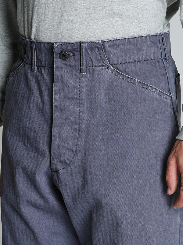 Schott ショット ヘリンボーン パンツ ワーク トラウザーズ ワークパンツ ワイド ルーズ 7826110002 HERRINGBONE TROUSERS_10