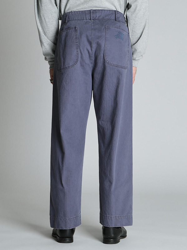 Schott ショット ヘリンボーン パンツ ワーク トラウザーズ ワークパンツ ワイド ルーズ 7826110002 HERRINGBONE TROUSERS_8