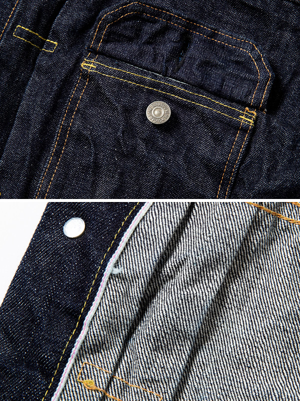 SUGAR CANE シュガーケーン デニム ジャケット メンズ レディース  Gジャン 2nd モデル タイプ 14.25oz. DENIM JACKET 1953 MODEL SC11953A