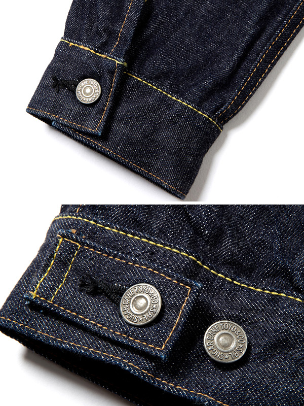 SUGAR CANE シュガーケーン デニム ジャケット メンズ レディース  Gジャン 2nd モデル タイプ 14.25oz. DENIM JACKET 1953 MODEL SC11953A