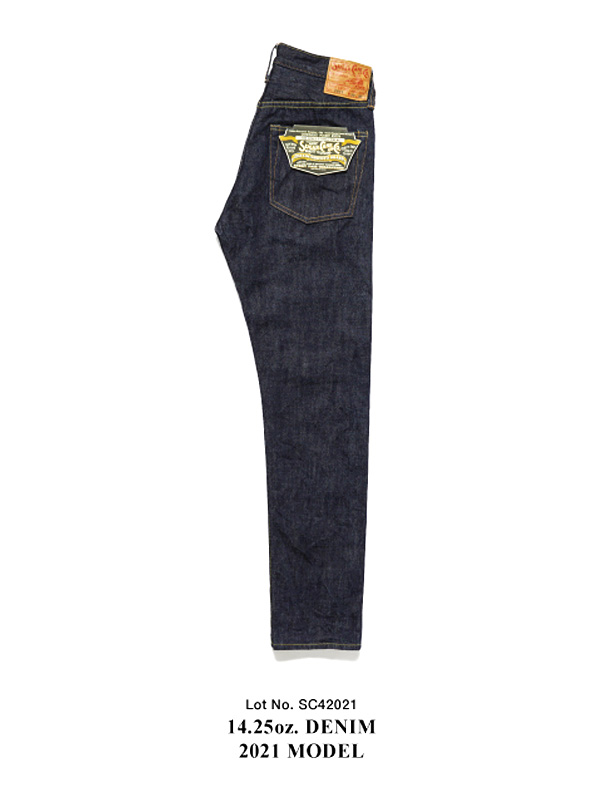 SUGAR CANE シュガーケーン ジーンズ メンズ レディース 14.25oz. DENIM 2021 MODEL SLIM FIT テーパード スリムテーパード MADE IN JAPAN 日本製 SC42021