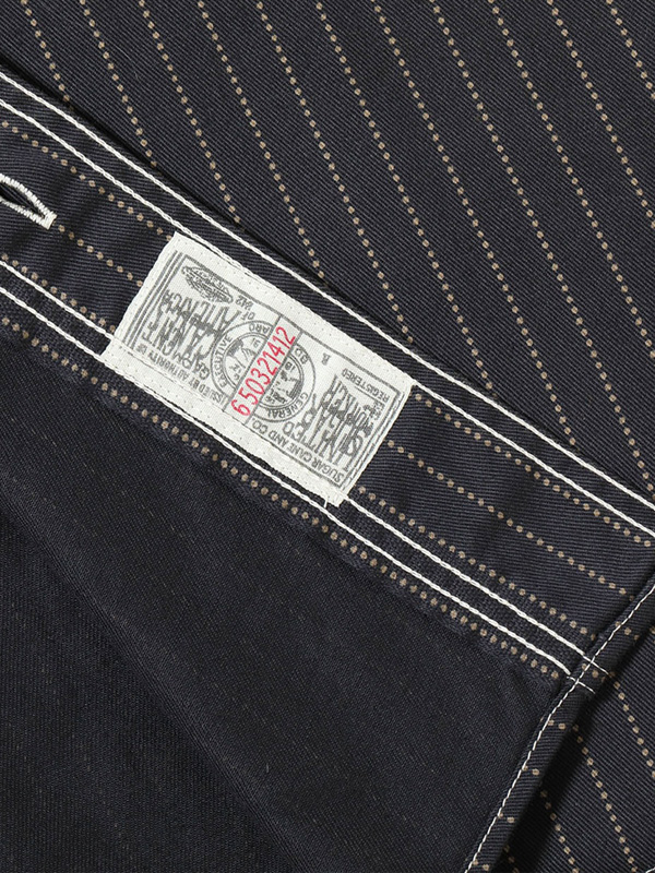 SUGAR CANE シュガーケーン シャツ ワーク ブラック ウォバッシュ ストライプ フィクションロマンス ドット ストライプ SC29585 8.5oz. BLACK WABASH STRIPE WORK SHIRT
