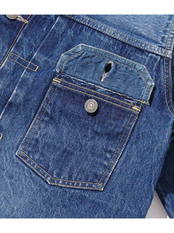 SUGAR CANE シュガーケーン デニム ジャケット メンズ Gジャン 2nd モデル タイプ 14.25oz. DENIM JACKET 1953 AGED MODEL エイジングモデル 加工 SC11953SW