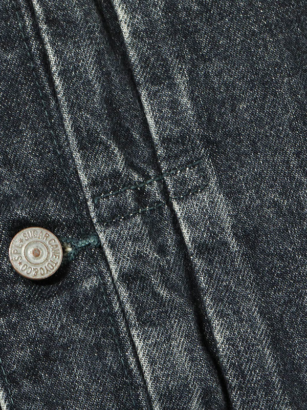 SUGAR CANE シュガーケーン デニム ジャケット ブラック メンズ Gジャン 2nd モデル タイプ 14.25oz. BLACK DENIM JACKET 1953 AGED MODEL エイジング SC15650H