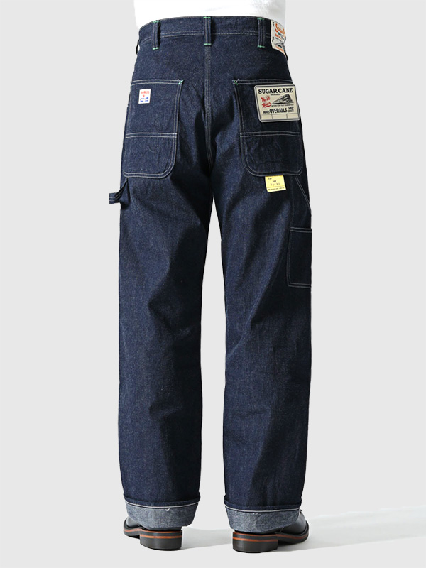 SUGAR CANE シュガーケーン ワークパンツ メンズ レディース デニム パンツ シンプル ボタンフライ 11oz. BLUE DENIM WORK PANTS ペインターパンツ 日本製 SC42495