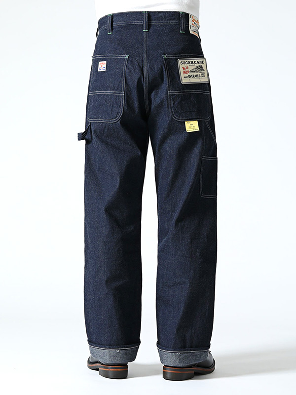 SUGAR CANE シュガーケーン ワークパンツ メンズ レディース デニム パンツ シンプル ボタンフライ 11oz. BLUE DENIM WORK PANTS ペインターパンツ 日本製 SC42495 SUGAR CANE シュガーケーン ワークパンツ メンズ レディース デニム