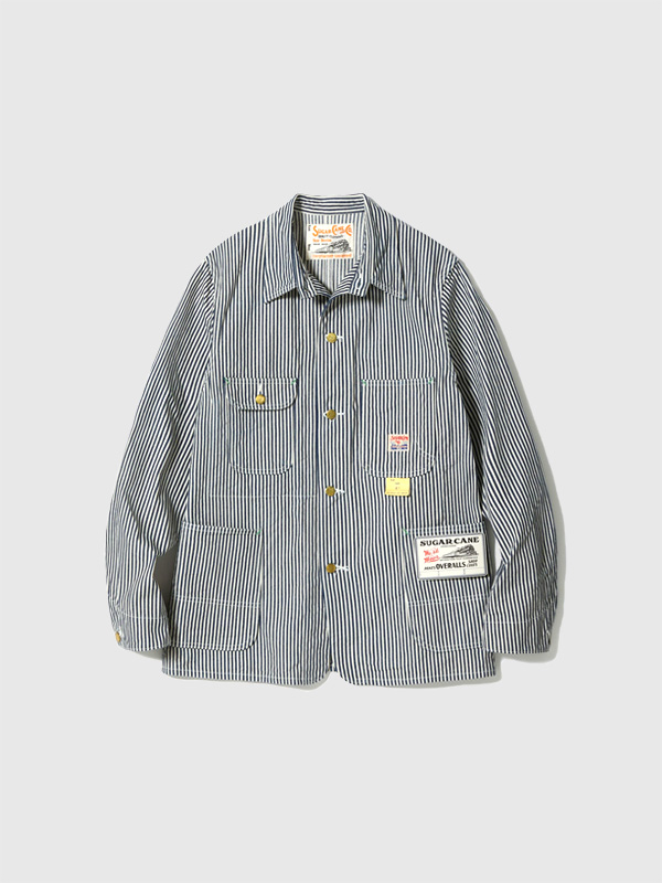 Sugar Cane ストライプ カバーオール 40 sc15656_1.jpg
