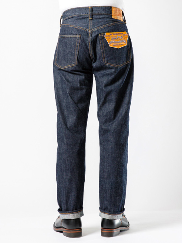SUGAR CANE シュガーケーン ジーンズ メンズ レディース 14oz. DENIM 1966 MODEL 66モデル STANDARD DENIM テーパード ストレート 紙パッチ 東洋 SC42966_3