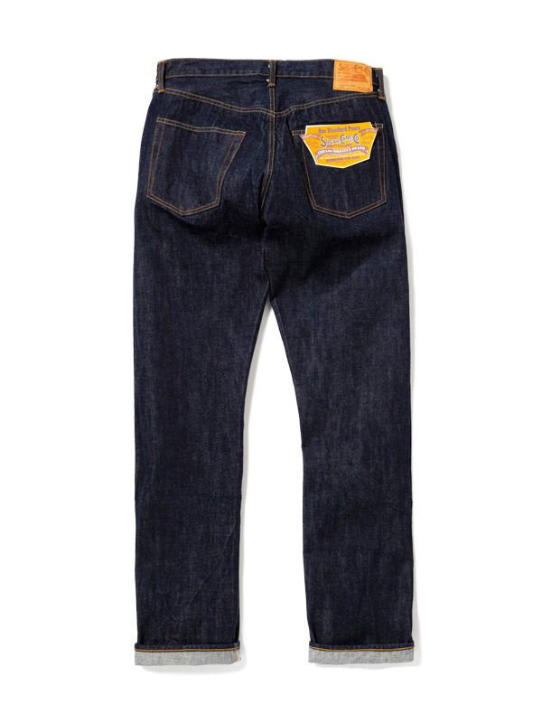SUGAR CANE シュガーケーン ジーンズ メンズ レディース 14oz. DENIM 1966 MODEL 66モデル STANDARD DENIM テーパード ストレート 紙パッチ 東洋 SC42966_5
