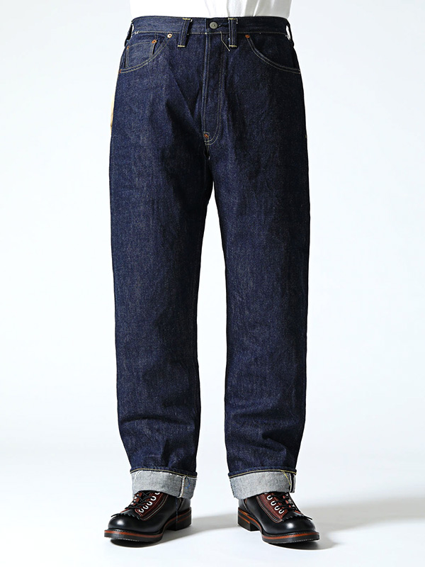 SUGAR CANE シュガーケーン スーパー デニム コレクション ジーンズ Super Denim Collectibles #05 14.25oz. BLUE DENIM WAIST OVERALLS 1942 MODEL SC49005