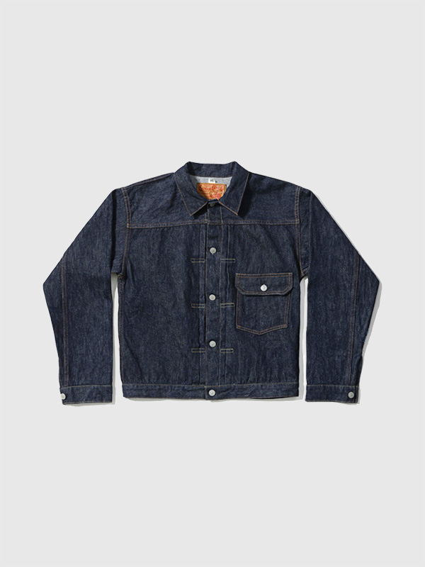 SUGAR CANE シュガーケーン デニム ジャケット 1st 13オンス デニムブラウス ワークジャケット ワンウォッシュ 日本製 SC11936 13oz. DENIM BLOUSE 1936 MODEL