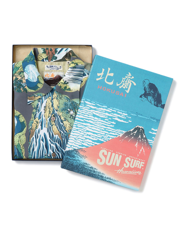 SUN SURF サンサーフ アロハ 2024 スペシャルエディション アロハシャツ メンズ SPECIAL EDITION 諸国瀧廻り 葛飾 北斎 滝 日本の意匠 東洋エンタープライズ SS39326_11