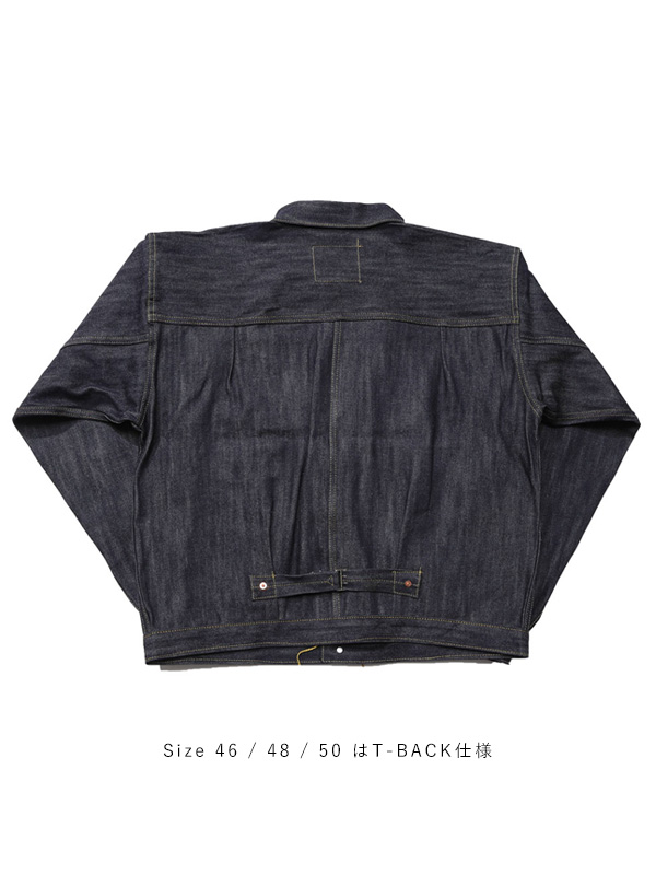 TENDERLOIN テンダーロイン デニム ジャケット Gジャン 大戦モデル Denim JACKET 1944 1944E 1944EE ドーナツボタン_4