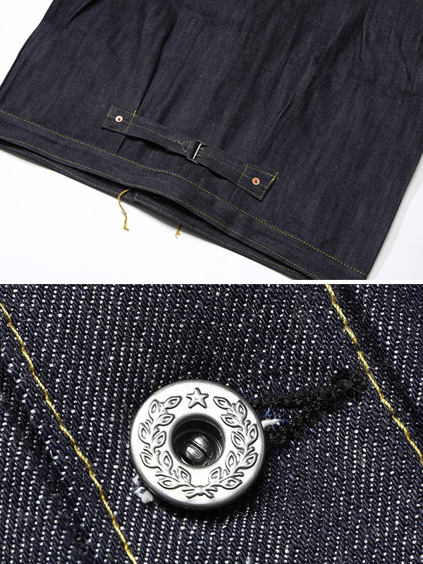 TENDERLOIN テンダーロイン デニム ジャケット Gジャン 大戦モデル Denim JACKET 1944 1944E 1944EE ドーナツボタン_9