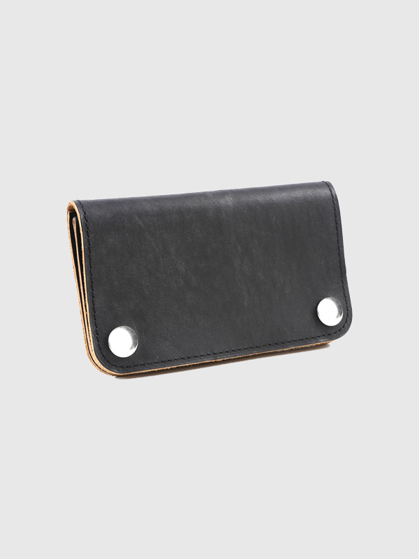 TENDERLOIN テンダーロイン ウォレット ショート ミニウォレット 本革 TRUCKER WALLET SHORT BLACK