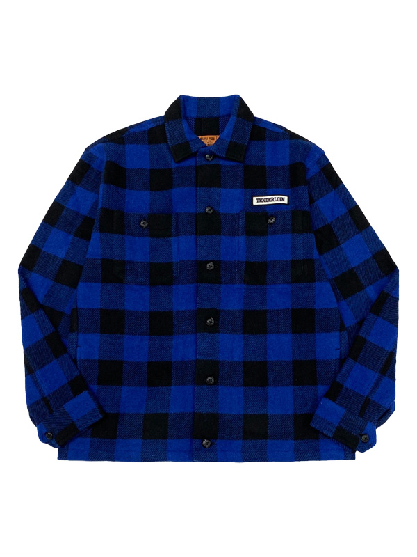 TENDERLOIN テンダーロイン バッファロー ジャケット チェック ブルー