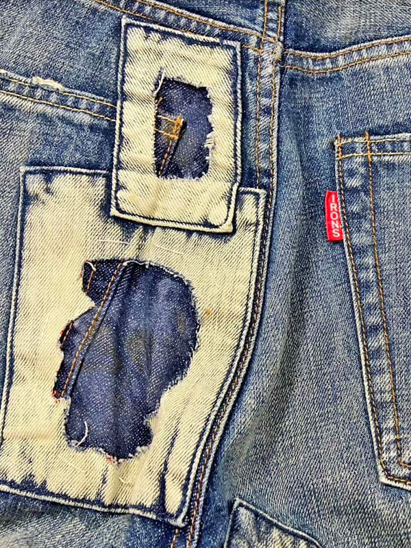 TENDERLOIN テンダーロイン デニム パンツ ダメージ 加工 リメイク