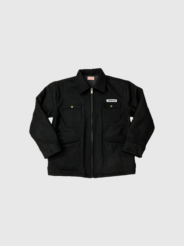 TENDERLOIN テンダーロイン T-メルトン ジャケット ワッペン ロゴ T-MELTON JACKET