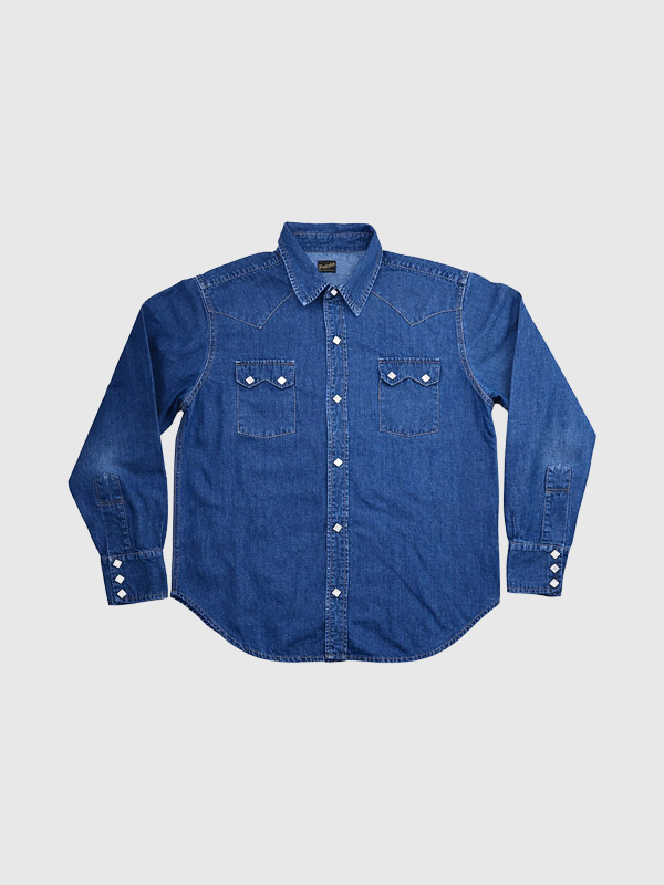 TENDERLOIN テンダーロイン デニムシャツ ウエスタン 綿 T-WESTERN DENIM SHIRTS