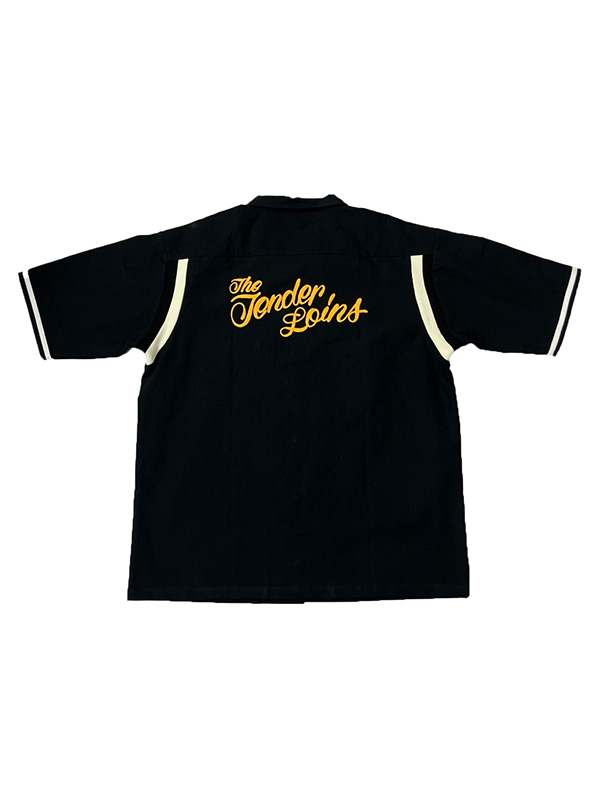 TENDERLOIN テンダーロイン ボーリング シャツ LOGO EMBROIDERY