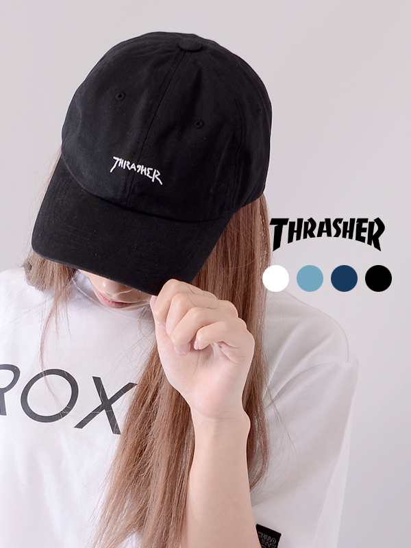 Thrasher スラッシャー キャップ レディース メンズ ユニセックス ブランド おしゃれ かわいい 帽子 ロゴ Cap Logo 刺繍 ストラップバッの通販はau Pay マーケット Rodeo Bros