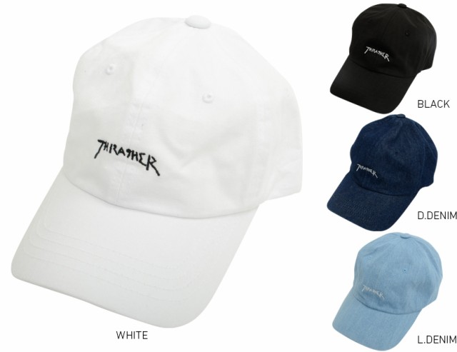 Thrasher スラッシャー キャップ レディース メンズ ユニセックス ブランド おしゃれ かわいい 帽子 ロゴ Cap Logo 刺繍 ストラップバッの通販はau Pay マーケット Rodeo Bros