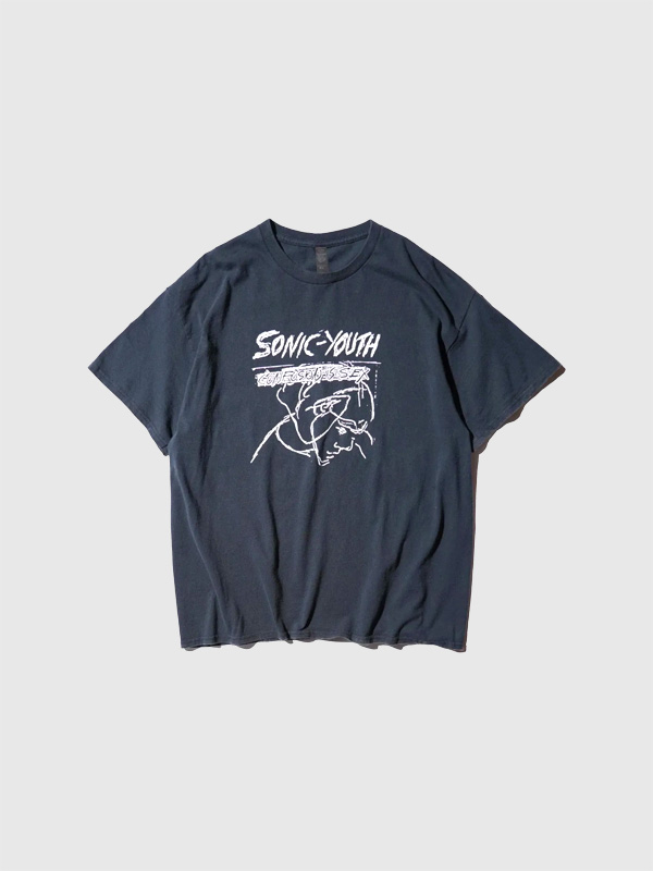 THRIFTY LOOK スリフティー ルック Tシャツ 半袖 綿 100% Sonic Youth ソニック・ユース バンド T TL23S04900 Confusion Is Sex