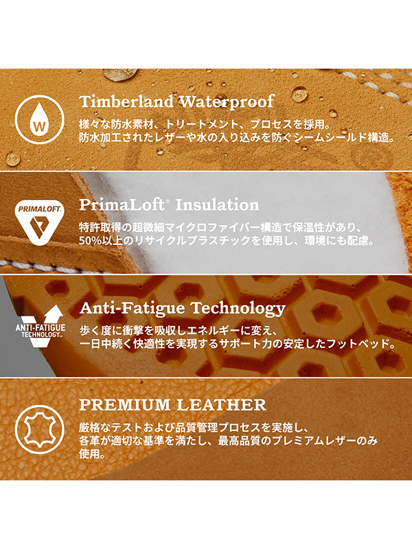 Timberland ブーツ ティンバーランド ウォータープルーフ チャッカ ブーツ ショート イエローブーツ 防水 撥水 保温性 23061 Waterproof Chukka Boots