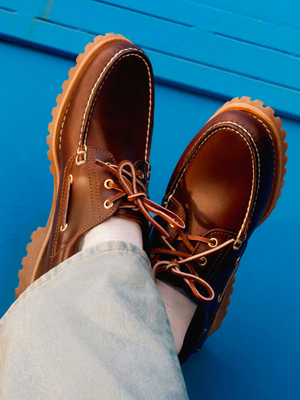 Timberland ブーツ ティンバーランド デッキシューズ モカシンシューズ ラグソール スリーアイ クラシックラグ TB050009-6481