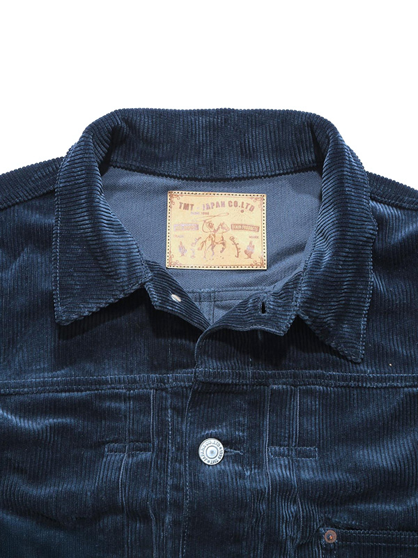 TMT コーデュロイ ジャケット 大戦モデル 1st ８ウェル ヘビーコール Tバック スプリットバック TJKF2505 CORDUROY JACKET 1st type_12