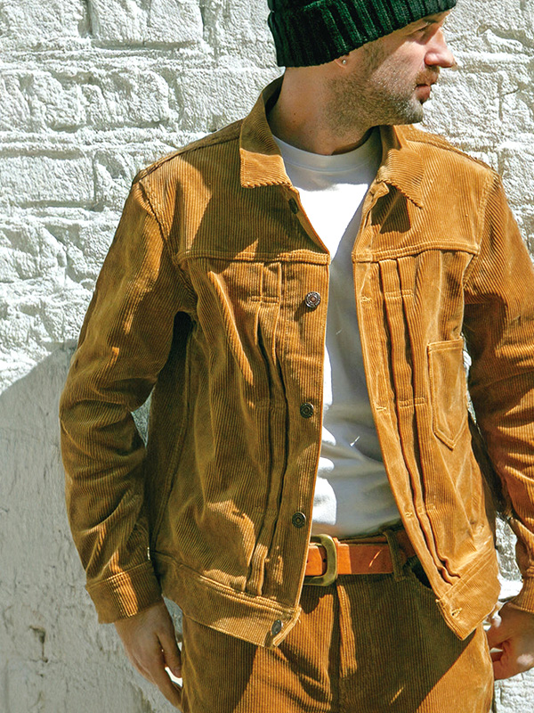 TMT コーデュロイ ジャケット 大戦モデル 1st ８ウェル ヘビーコール Tバック スプリットバック TJKF2505 CORDUROY JACKET 1st type_6
