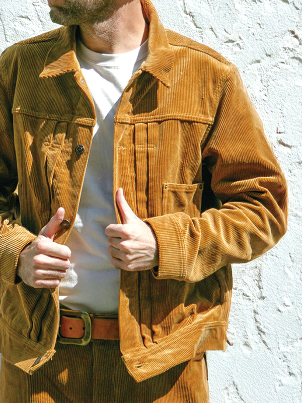 TMT コーデュロイ ジャケット 大戦モデル 1st ８ウェル ヘビーコール Tバック スプリットバック TJKF2505 CORDUROY JACKET 1st type_7