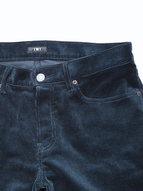 TMT コーデュロイ パンツ ワイド ストレート ８ウェル ヘビーコール 5ポケット 綿 100% メンズ TPTF2503 CORDUROY PANTS_10