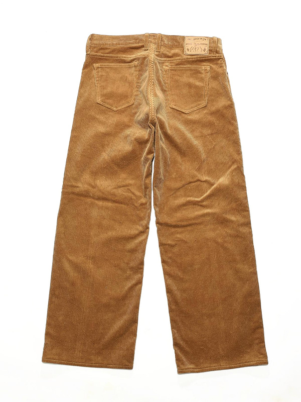 TMT コーデュロイ パンツ ワイド ストレート ８ウェル ヘビーコール 5ポケット 綿 100% メンズ TPTF2503 CORDUROY PANTS_2