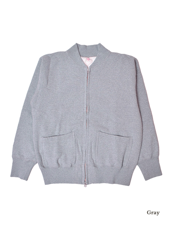 Two Moon トゥームーン スウェット Full-zip sweatshirt トレーナー メンズ レディース 裏起毛 ヘビーオンス フルジップ スウェットシャツ ユニバーサルジップ 10300_1