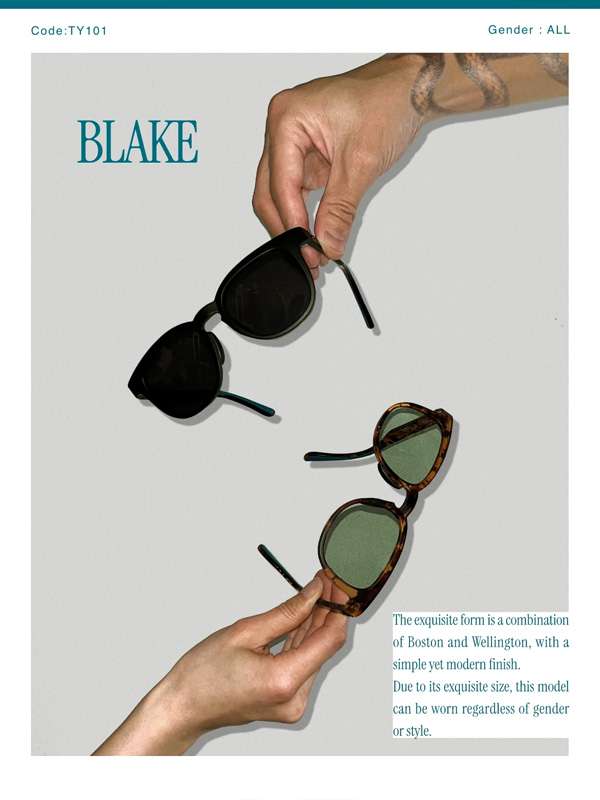 TYMER タイマー BLAKE 伊勢谷 友介 TOSHI-LOW サングラス 調光 偏光 ブランド UVカット 眼鏡 紫外線カット ボストン ウェリントン TY101_1
