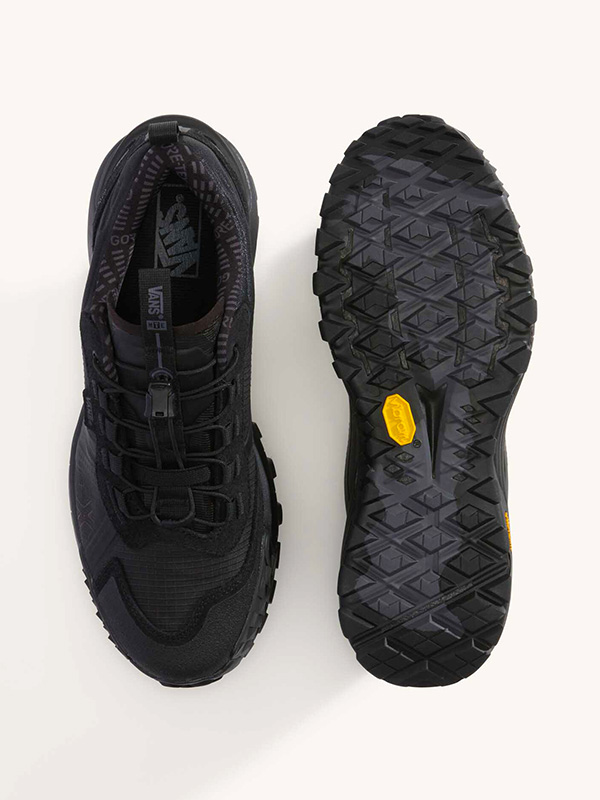 VANS スニーカー ヴァンズ バンズ クロスパス ゴアテックス 防水 ブラック 黒 VN000DAM1OJ Crosspath XC GORE-TEX