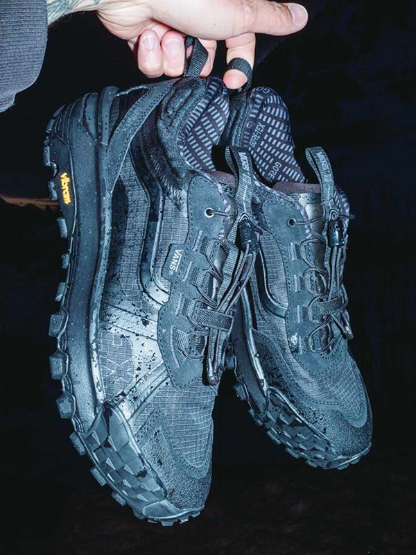 VANS スニーカー ヴァンズ バンズ クロスパス ゴアテックス 防水 ブラック 黒 VN000DAM1OJ Crosspath XC GORE-TEX