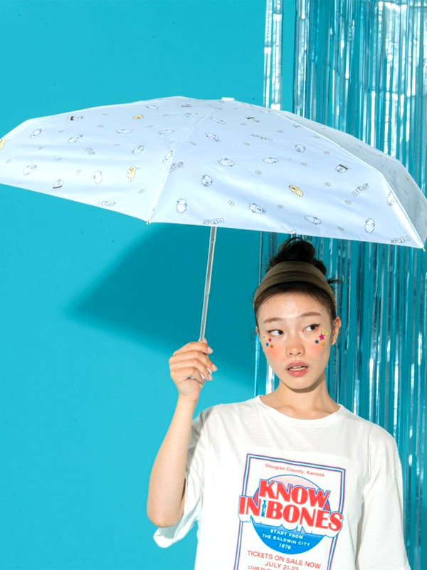 Wpc. - んぽちゃむ おぱんちゅうさぎ 折りたたみ日傘セット セール 20%OFF】【Wpc.公式】日傘 遮光パラソル ミニ（お