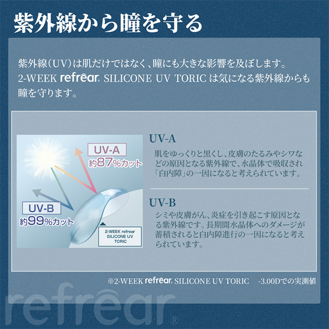 【送料無料】2ウィークリフレア シリコーンUV トーリック（6枚入り） 6箱 コンタクトレンズ 乱視用 2week 2WEEK コンタクト 乱視用 近視用