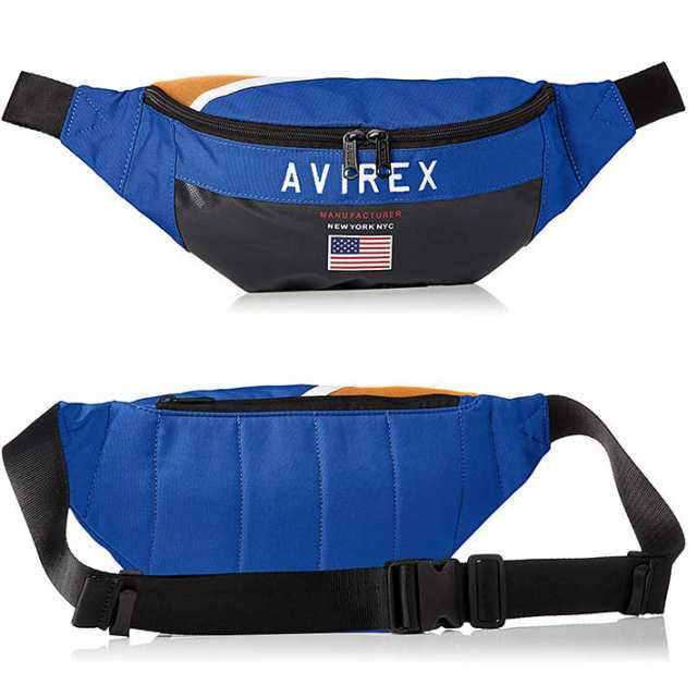 開店祝い 新品 AVIREX ボディバッグ AX2003 AVIREX ボディバッグ ブラック黒AX2003 新品未使用