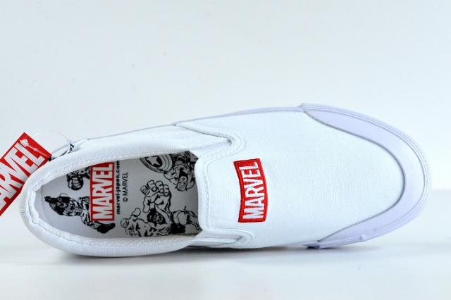 スニーカー スリッポン シューズ メンズ ブランド Marvel マーベルコミックス アメコミ 靴 今時感 Y Ko 3009 ホワイト の通販はau Pay マーケット 正規品アメカジ専門店 Hype