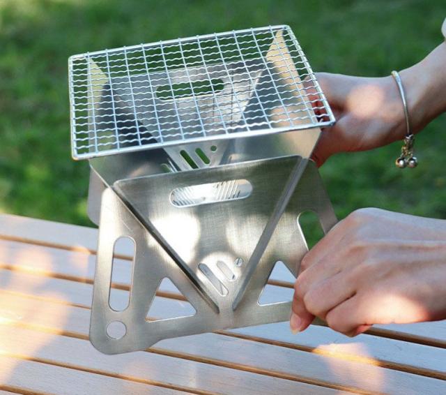 七輪 しちりん コンロ 1台 キャンプ 行楽 バーベキュー BBQ バーベキューコンロ 一人用 簡易式 焚き火台 グリル LTG 小型