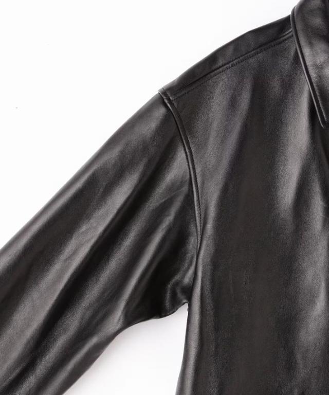【羊革レザー】Schott ショット 本革 羊革 ジャケット メンズ トラッカージャケット レザー アウター 革ジャン メンズ 正規品 ブランド おしゃれ Y_U 7825950014 7986918 送料無料_12