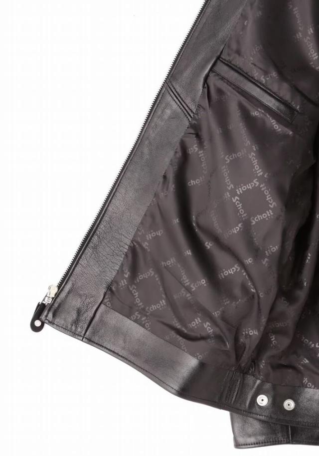 【羊革レザー】Schott ショット 本革 羊革 ジャケット メンズ トラッカージャケット レザー アウター 革ジャン メンズ 正規品 ブランド おしゃれ Y_U 7825950014 7986918 送料無料_15