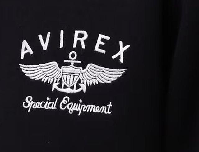 【7色展開】AVIREX パーカー ジップパーカー 裏起毛 メンズ 正規品 ブランド おしゃれ アップリケ刺繍 アビレックス アヴィレックス Y_U 7834931002 7833931009 7986944 VARSITY LOGO SWEAT ZIP UP PARKA 送料無料_5