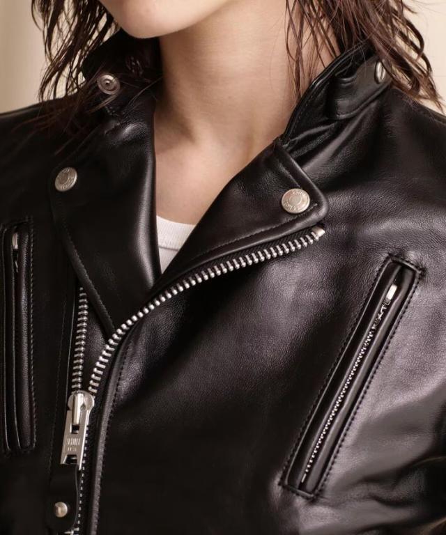 【本格/羊革レザー】Schott ショット 本革 羊革 ジャケット レディース レザージャケット Y_U 7822950604  7986810 ライダースジャケット ダブルライダース レザー アウター 革ジャン 正規品 ブランド おしゃれ 送料無料 本格/羊革レザー】Schott ショット 本革 羊革 ジャケット レディース