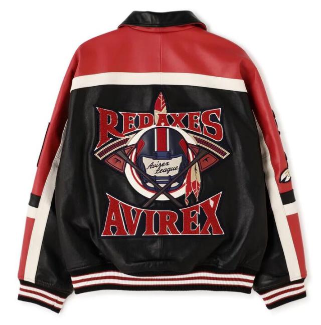 【本革レザー】AVIREX レザー ジャケット アウター 革ジャン メンズ ブルゾン Y_U 7835150012 7986853 VARSITY JACKET RED AXES バーシティジャケット レッドアクシズ 正規品 ブランド おしゃれ アビレックス アヴィレックス 送料無料の通販は 【本革レザー】AVIREX レザー ジャケット アウター 革ジャン メンズ ブルゾン Y_U 7835150012 7986853 VARSITY JACKET RED AXES バーシティジャケット レッドアクシズ 正規品 ブランド おしゃれ アビレックス アヴィレックス 送料無料の通販は