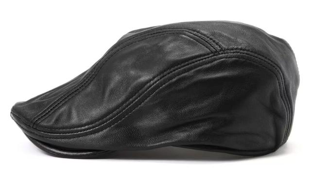 【羊革レザー】Schott ショット 本革 羊革 帽子 ハンチング キャップ Y_U 7825974007 7986871 鳥打帽 メンズ レディース レザー 正規品 ブランド おしゃれ 送料無料_5